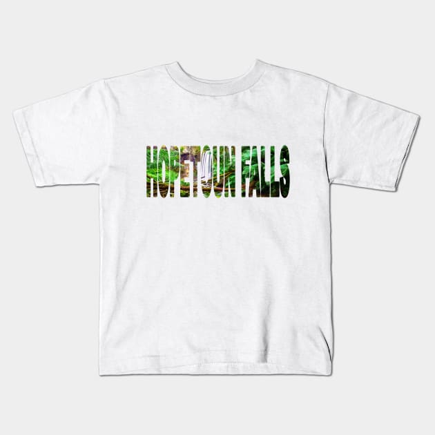 HOPETOUN FALLS - Great Ocean Road - Victoria Australia Kids T-Shirt by TouristMerch